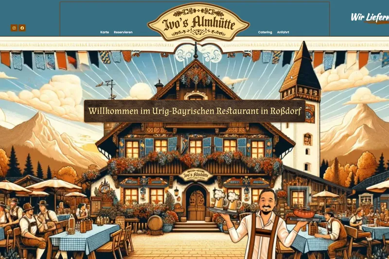 Webseite von ivosalmhuette.de - Gastronomie